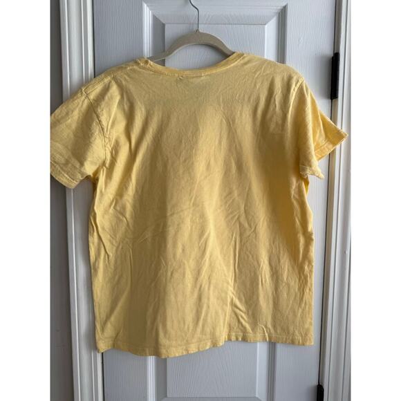 Nike Women’s Vintage 90s Y2K Cotton Yellow T Shirt size Large - Picture 6 of 6